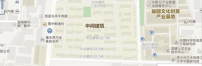 中间建筑地图